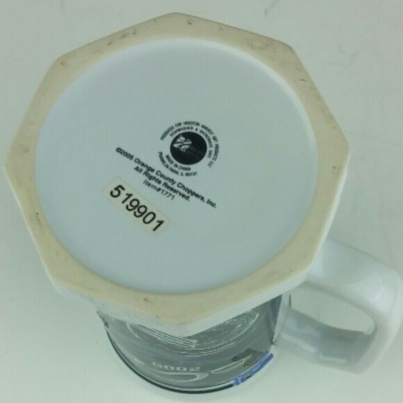 Orange County Choppers Motorcycle 32 oz Mug 2005 New York 1771 Huge Souvenir - Picture 6 of 7